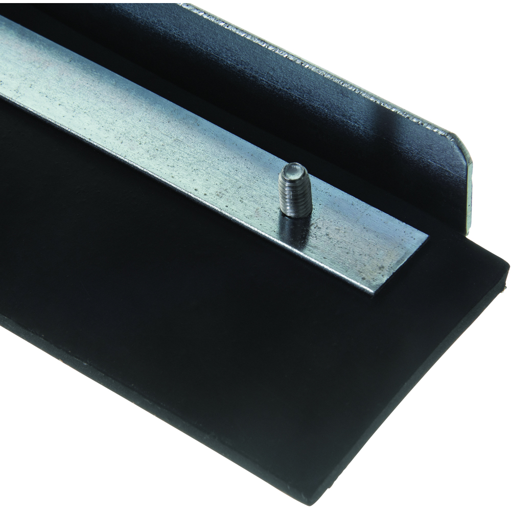 Flo-Pac® 24" Straight Blade Black Rubber Squeegee 24"