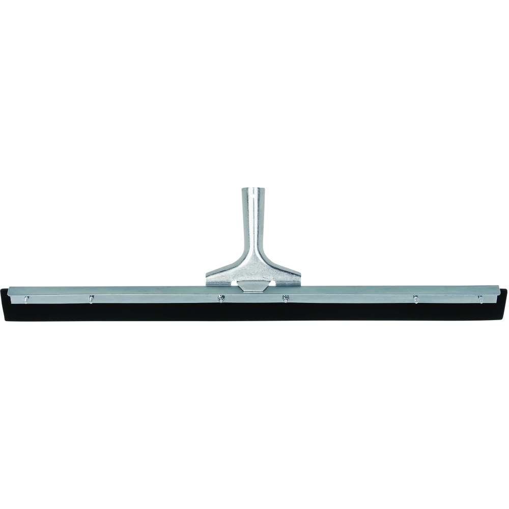Flo-Pac® 24" Straight Blade Black Rubber Squeegee 24"