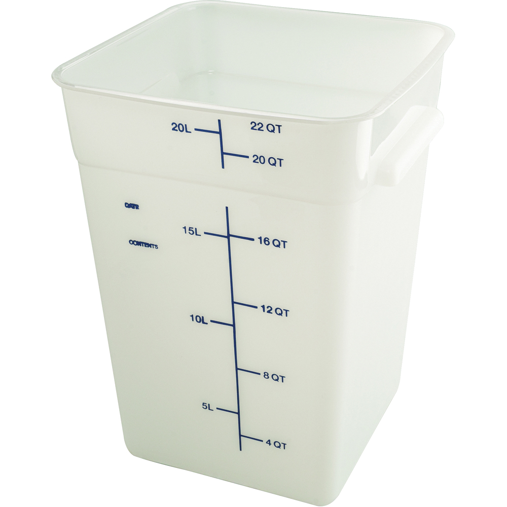 Squares Polycarbonate Food Storage Containers