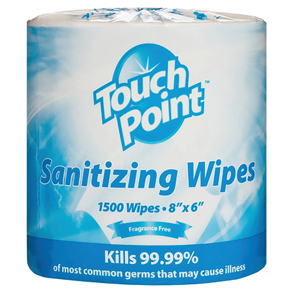 Hospeco Touch Point® Hand Sanitizing Wipes
