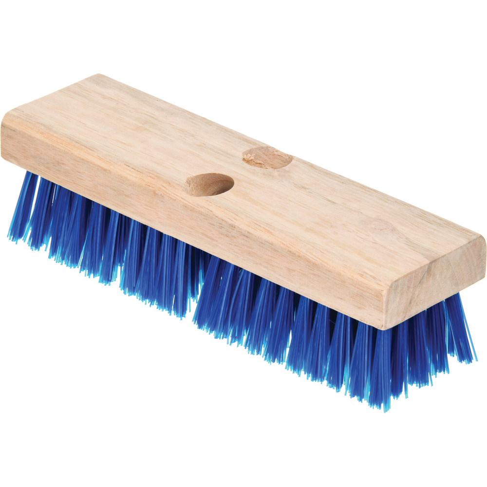 Flo-Pac® Stiff Polypropylene Deck Scrub 10"