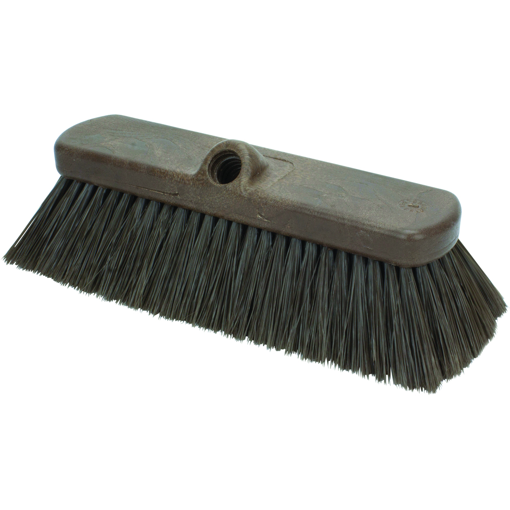 Color Coded Flo-Thru Wall & Equipment Brush 10"