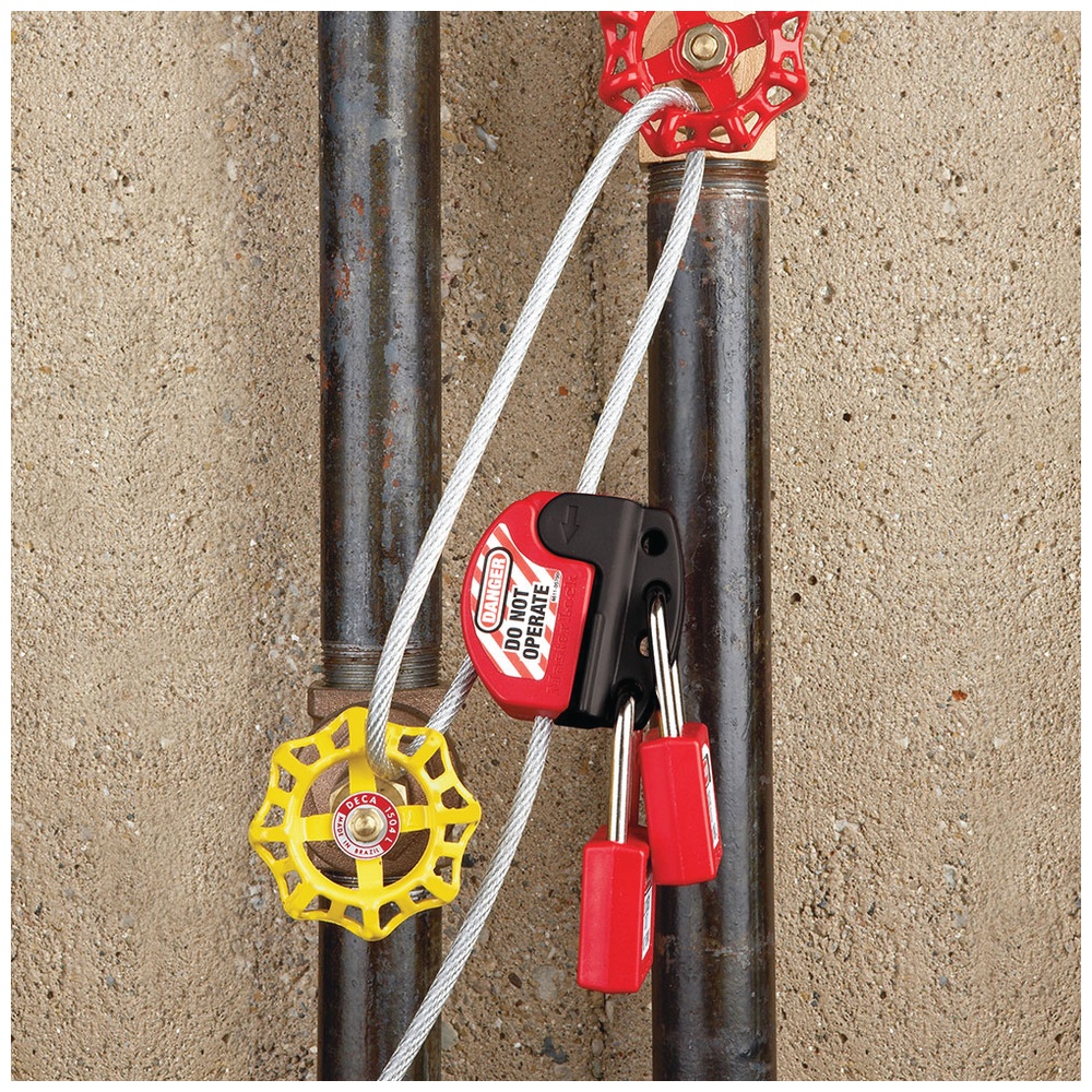 Master Lock Adjustable Cable Lockout