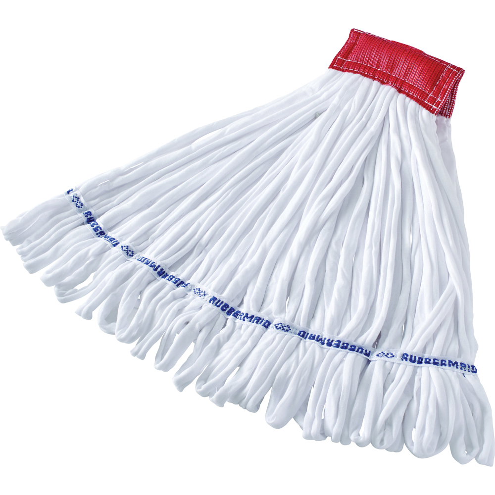 Rubbermaid Rough-Floor Wet Mop Head, 5" Headband