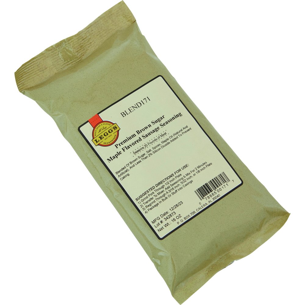 A.C. Legg Blend 171 Premium Brown Sugar Maple Seasoning, 16oz