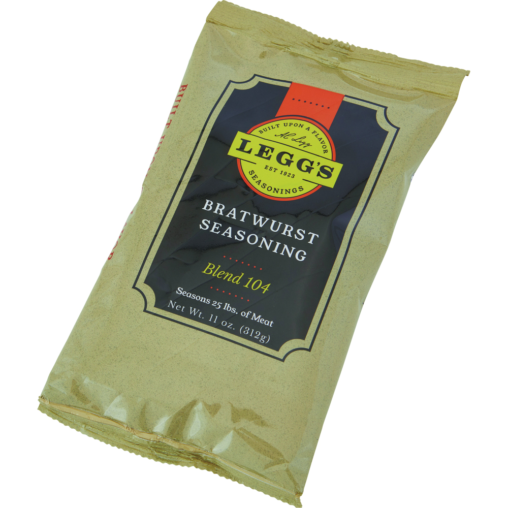 A.C. Legg Blend 104 Bratwurst Seasoning, 11oz