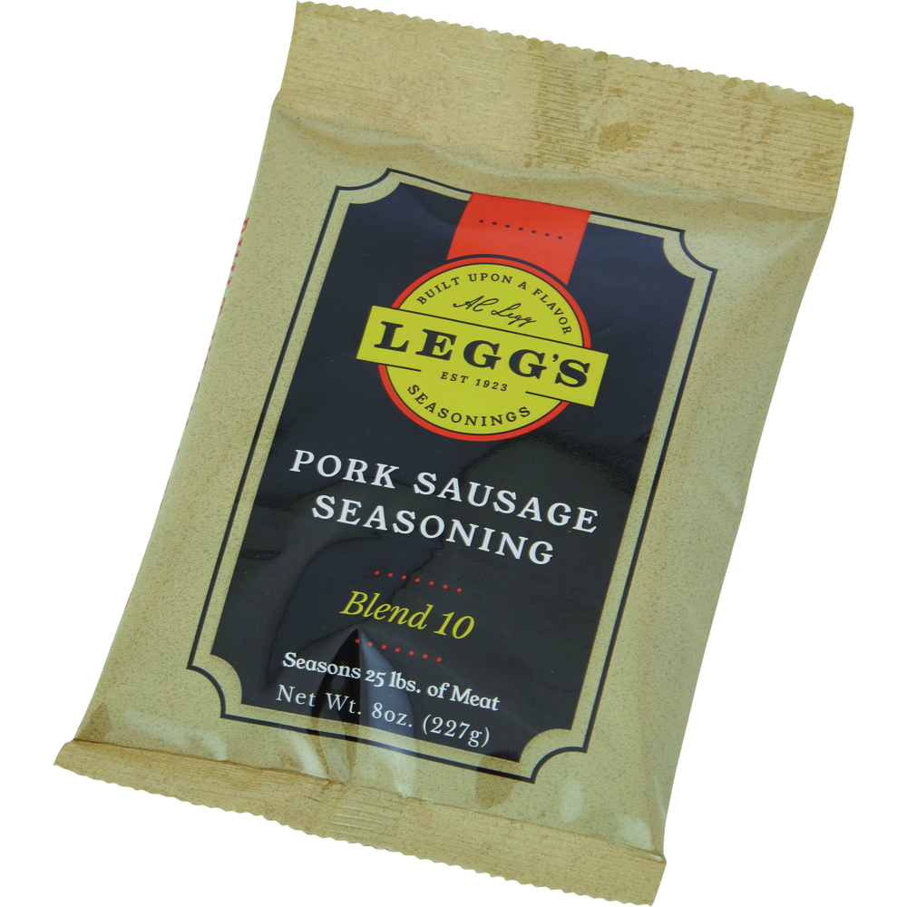 A.C. Legg Blend 10 Pork Sausage Seasoning, 8oz