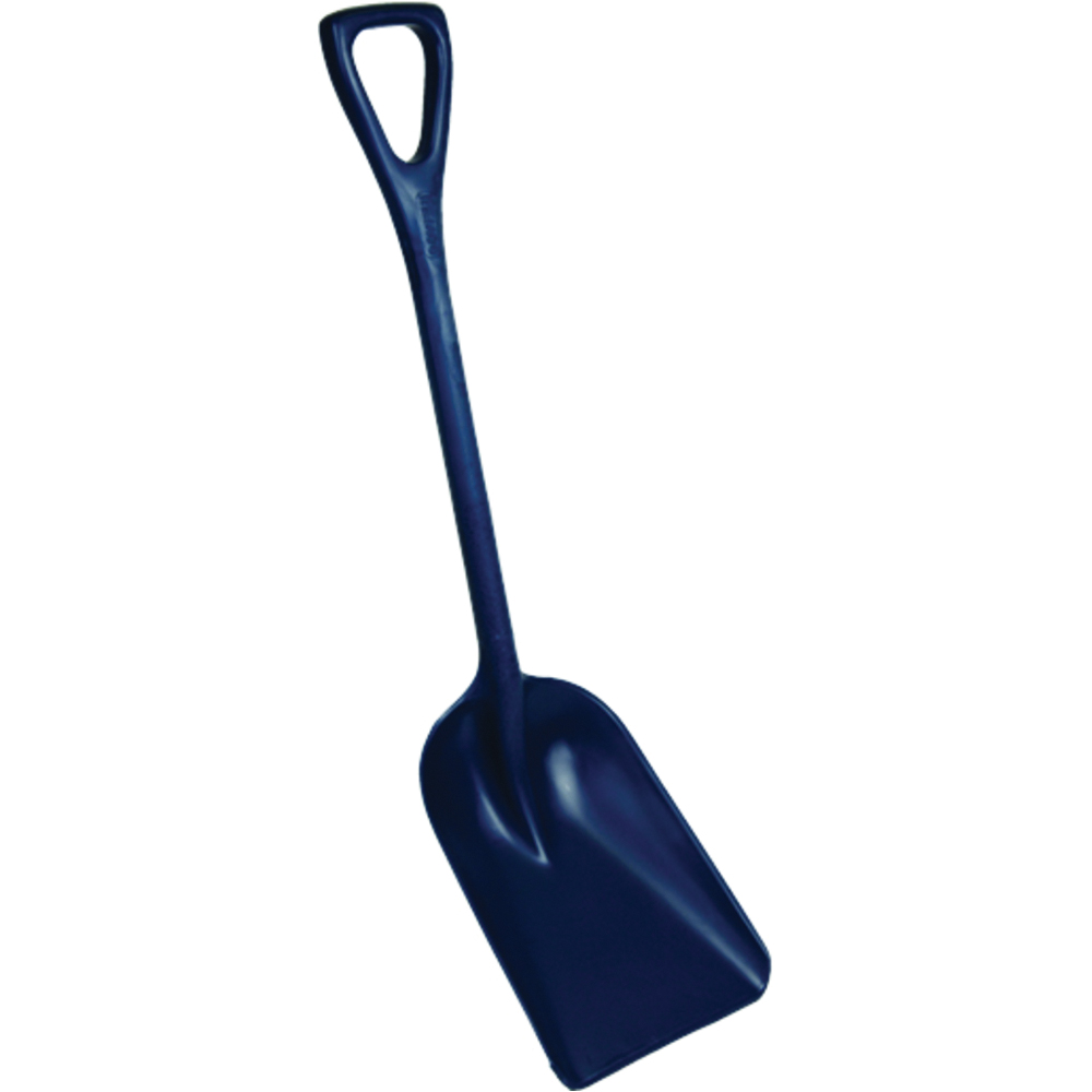 Vikan One-Piece Polypropylene Shovel, Metal Detectable, 10in