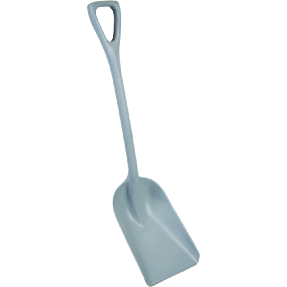 Vikan One-Piece Polypropylene Shovel, Metal Detectable, 10in