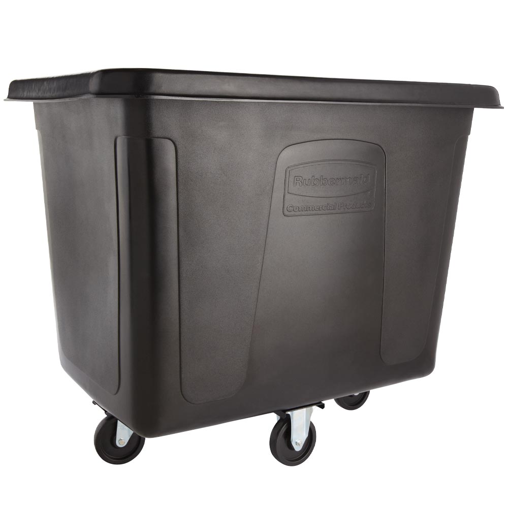 Rubbermaid Cube Truck, 500lb Load Capacity, 16 cu ft