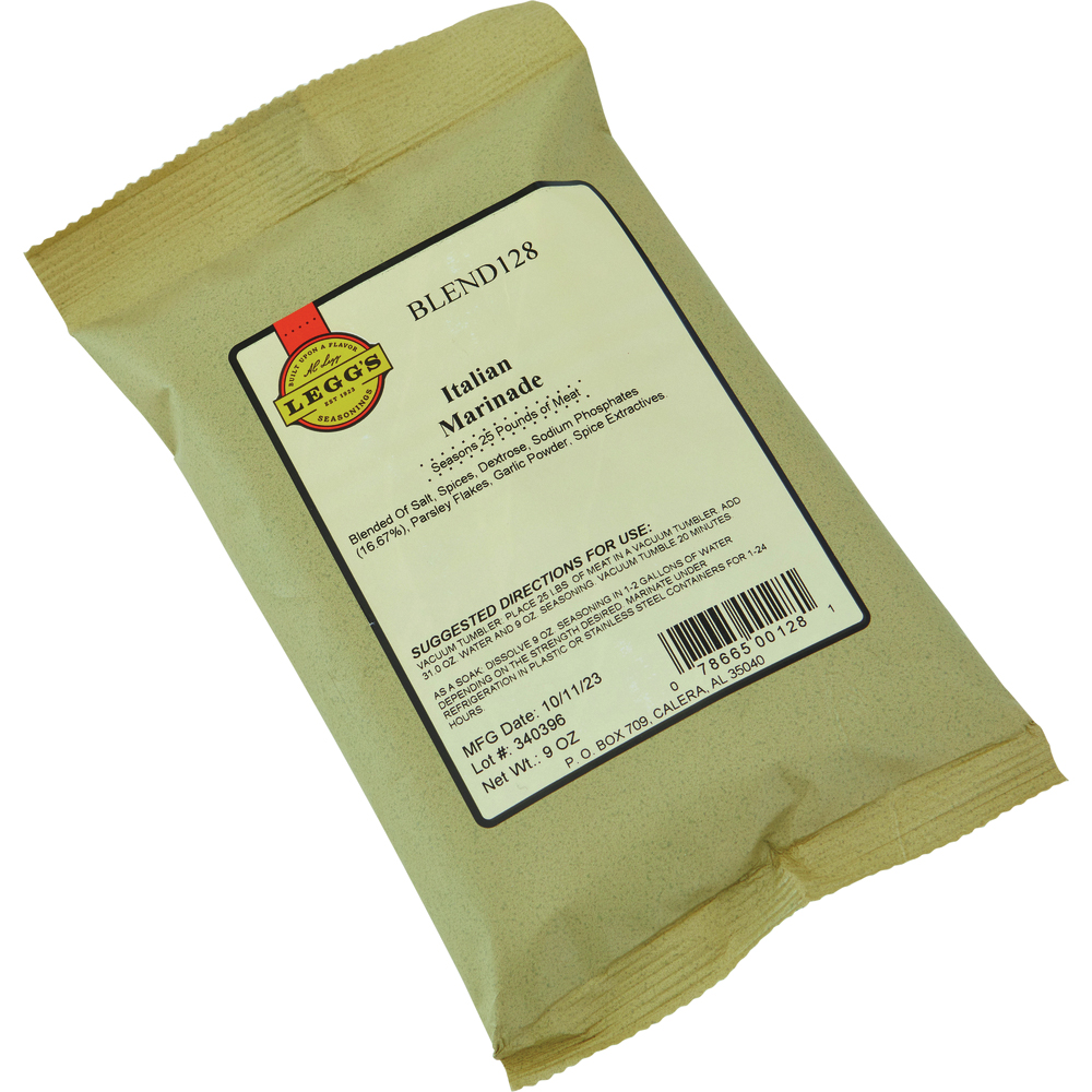 A.C. Legg Blend 128 Italian Marinade, 9oz A.C. Legg Blend 128 Italian Marinade, 9oz