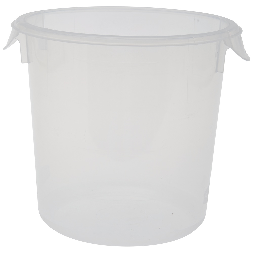 Rubbermaid Round Storage Container, Clear