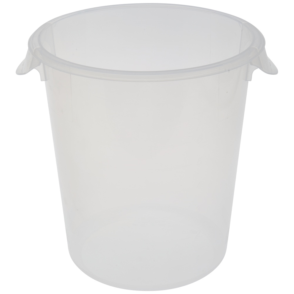 Rubbermaid Round Storage Container, Clear