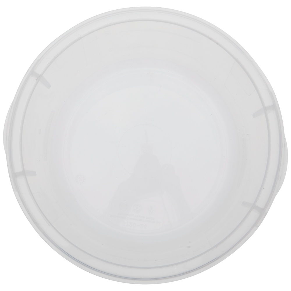 Rubbermaid Round Storage Container, Clear