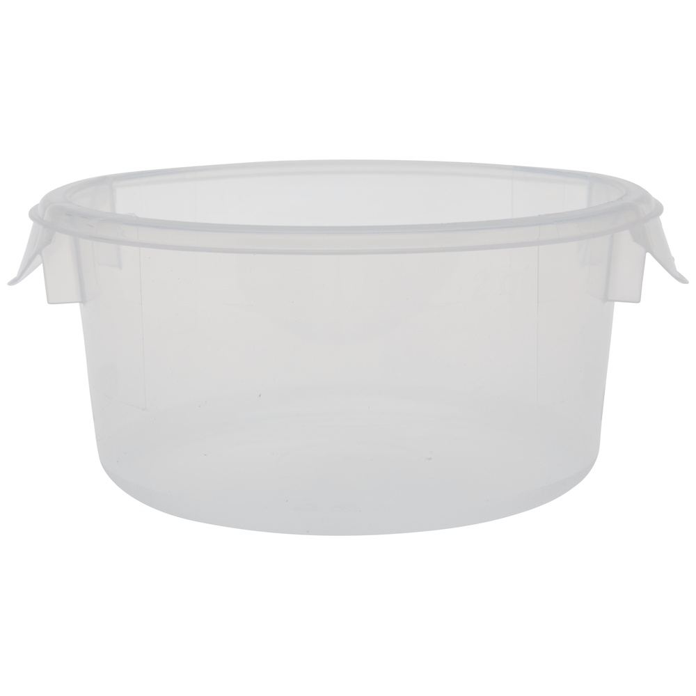 Rubbermaid Round Storage Container, Clear