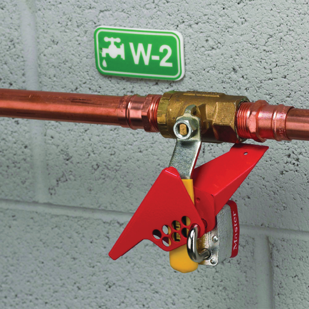 Master Lock Wedge Style Ball Valve Lockout