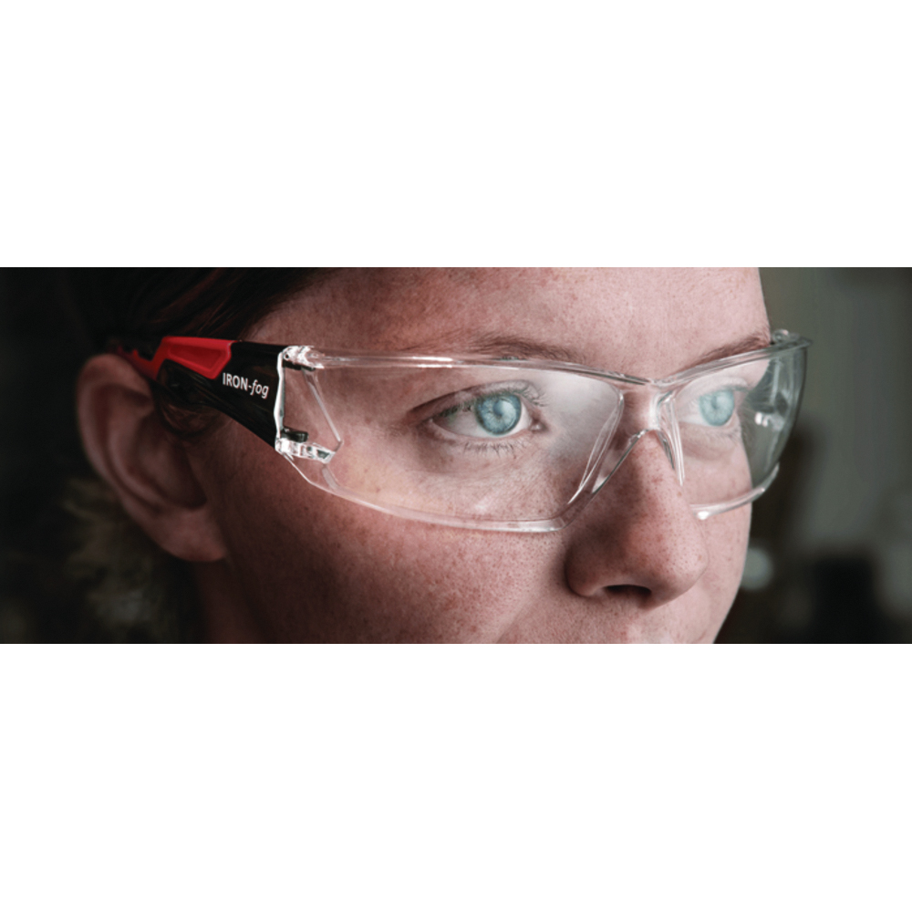 Ironwear Iron-Fog Premium Anti-Fog Dielectric Safety Glasses