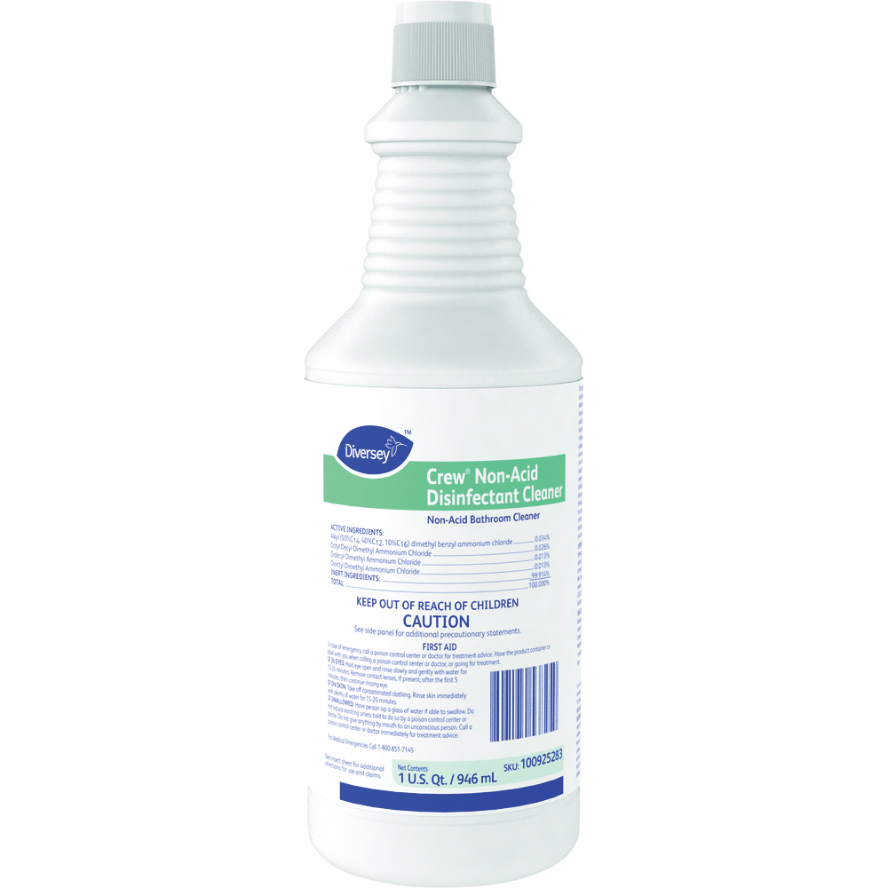 Diversey Crew®,Non-Acid Bathroom Disinfectant Cleaner
