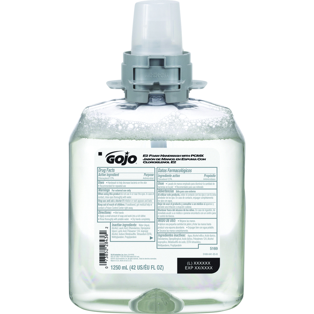 GOJO® E2 Foam Handwash with PCMX Dispenser Refills