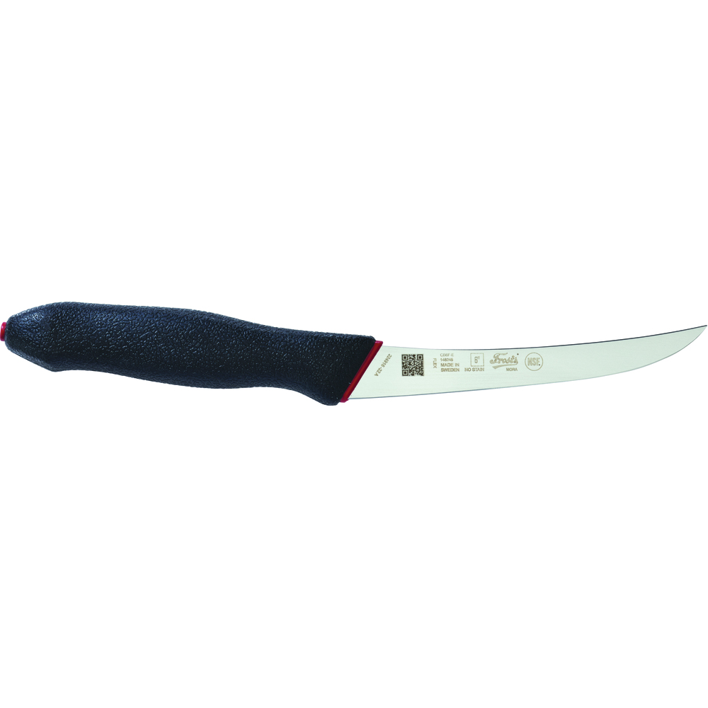 Frosts by Mora Curved Boning Knives with Flexible Blade and Etched Handle