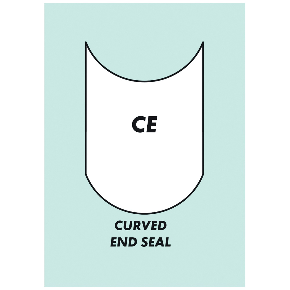 Clarity Series 2000 Medium-Abuse, High-Shrink, High Barrier Bags, Untaped, Curved End Seal