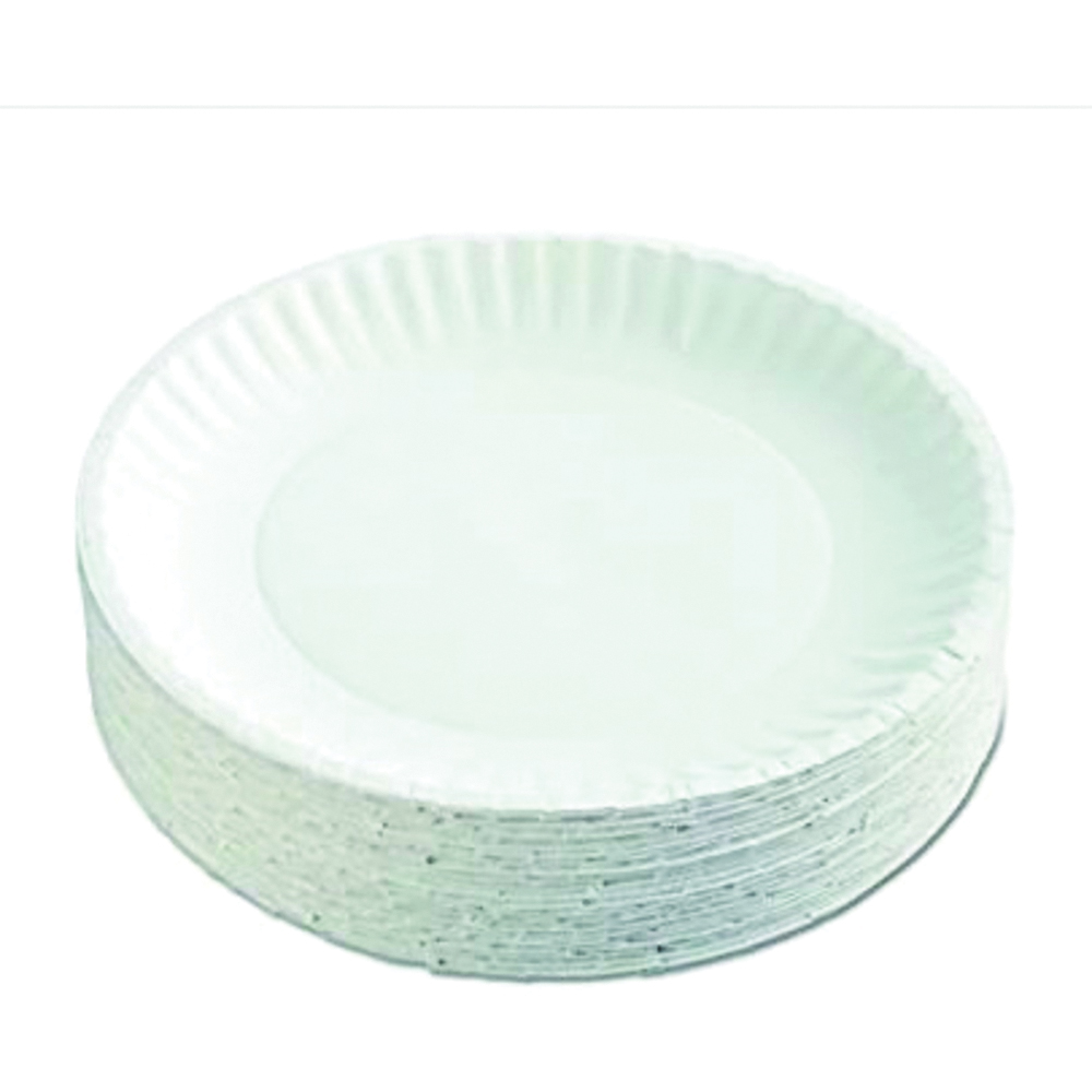 AJM Nature's Own Green Label Paper Plates, 9 inch