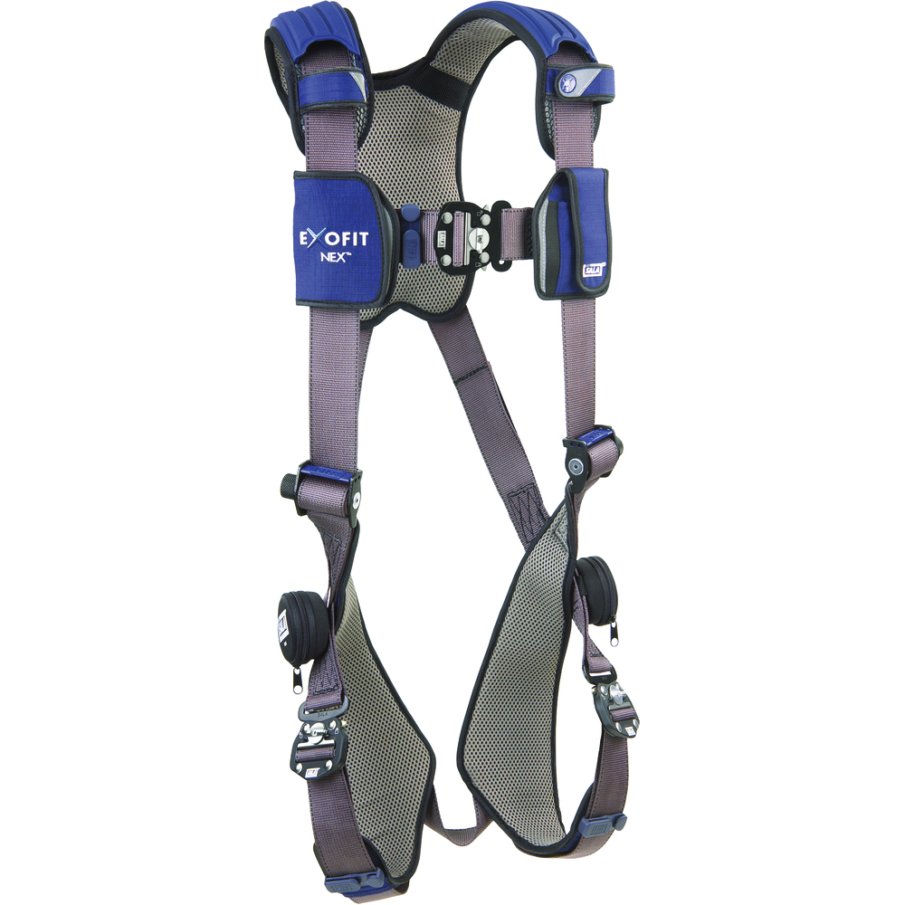 3M DBI-SALA ExoFit X300 Safety Harness with Back D-Ring and Auto Locking Quick Connect Buckles