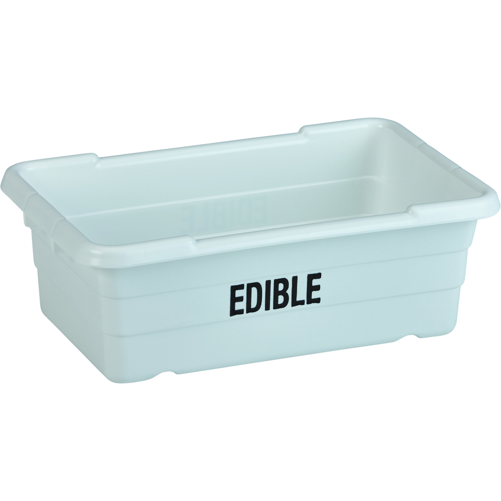 ToteAll 2000 Imprinted Molded Poly Totes, "EDIBLE"