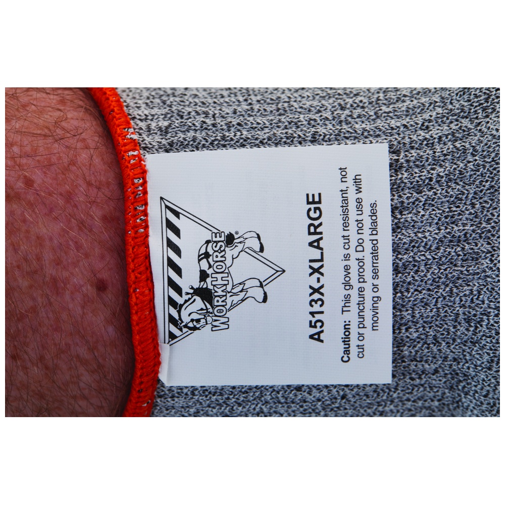 WorkHorse A5 Cut Resistant Gloves, 13-Gauge