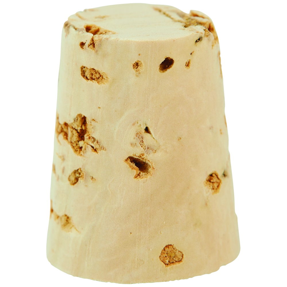 Tapered Cork Stopper, #6