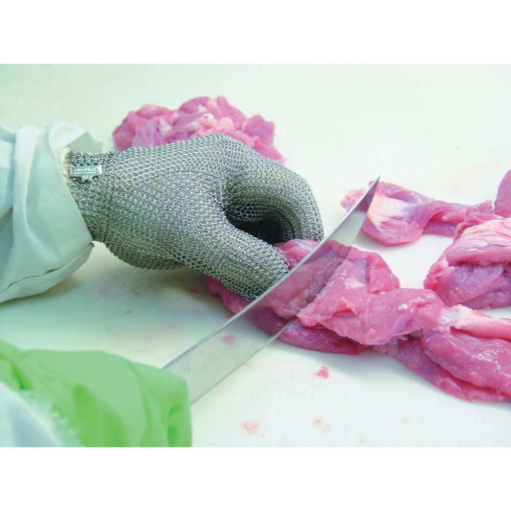 WorkHorse Metal Mesh Gloves with Claw Hook Closure, Standard Cuff