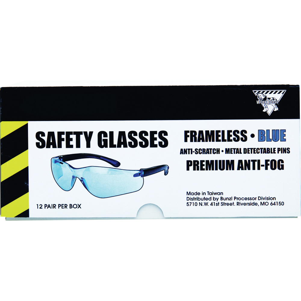 WorkHorse Safety Glasses, Premium Anti-Fog