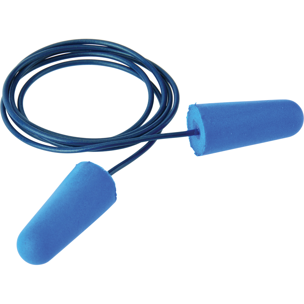 WorkHorse Disposable Metal Detectable Earplugs, Tapered WorkHorse Disposable Metal Detectable Earplugs, Tapered