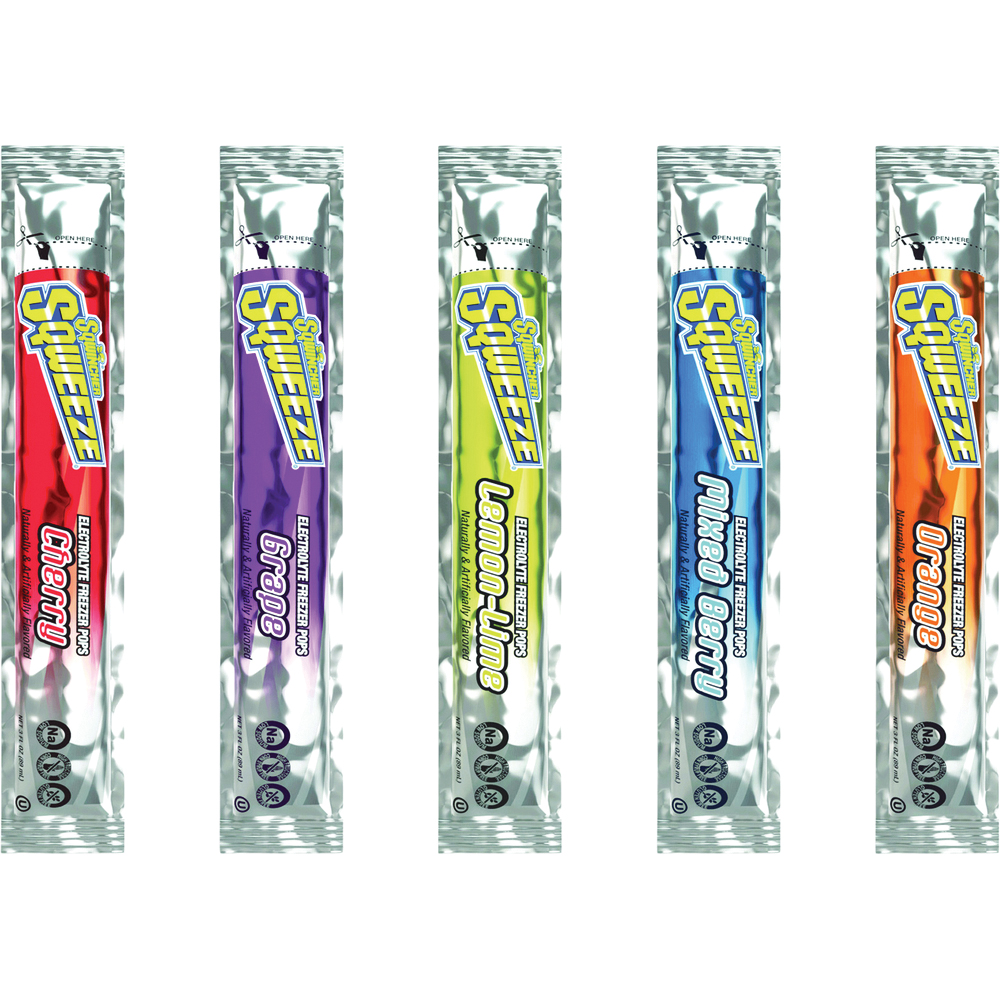 Sqwincher® Sqweeze Freezer Pops - Bunzl Processor Division