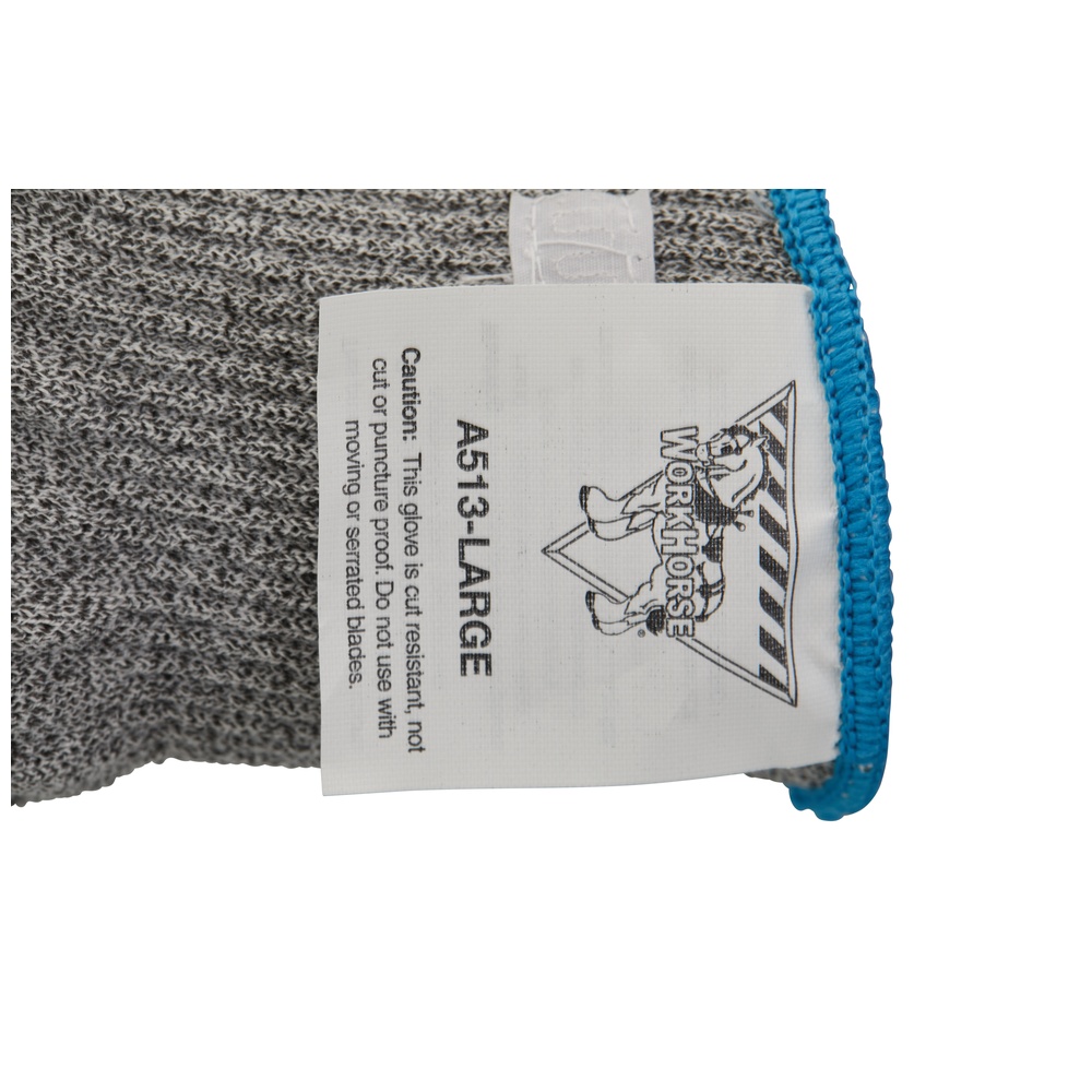 WorkHorse® Cut-Resistant Gloves, A5, 13 Gauge, RFID