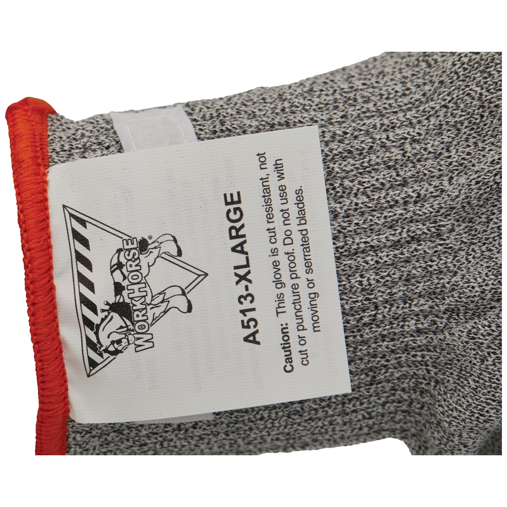 WorkHorse® Cut-Resistant Gloves, A5, 13 Gauge, RFID