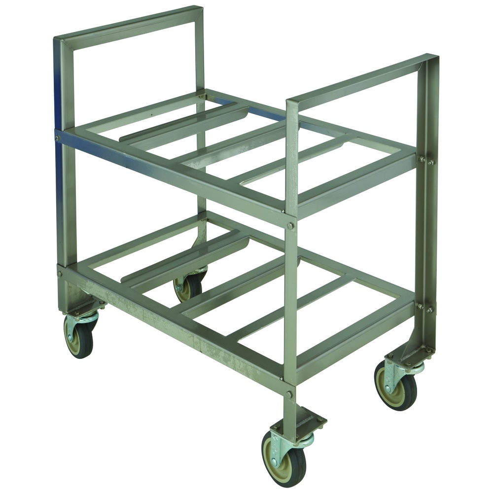 DC Tech Stainless Steel Knockdown Tote Dollies