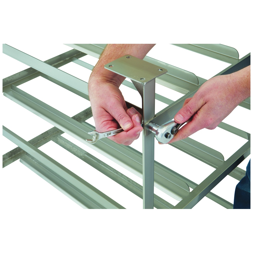 DC Tech Stainless Steel Knockdown Tote Dollies