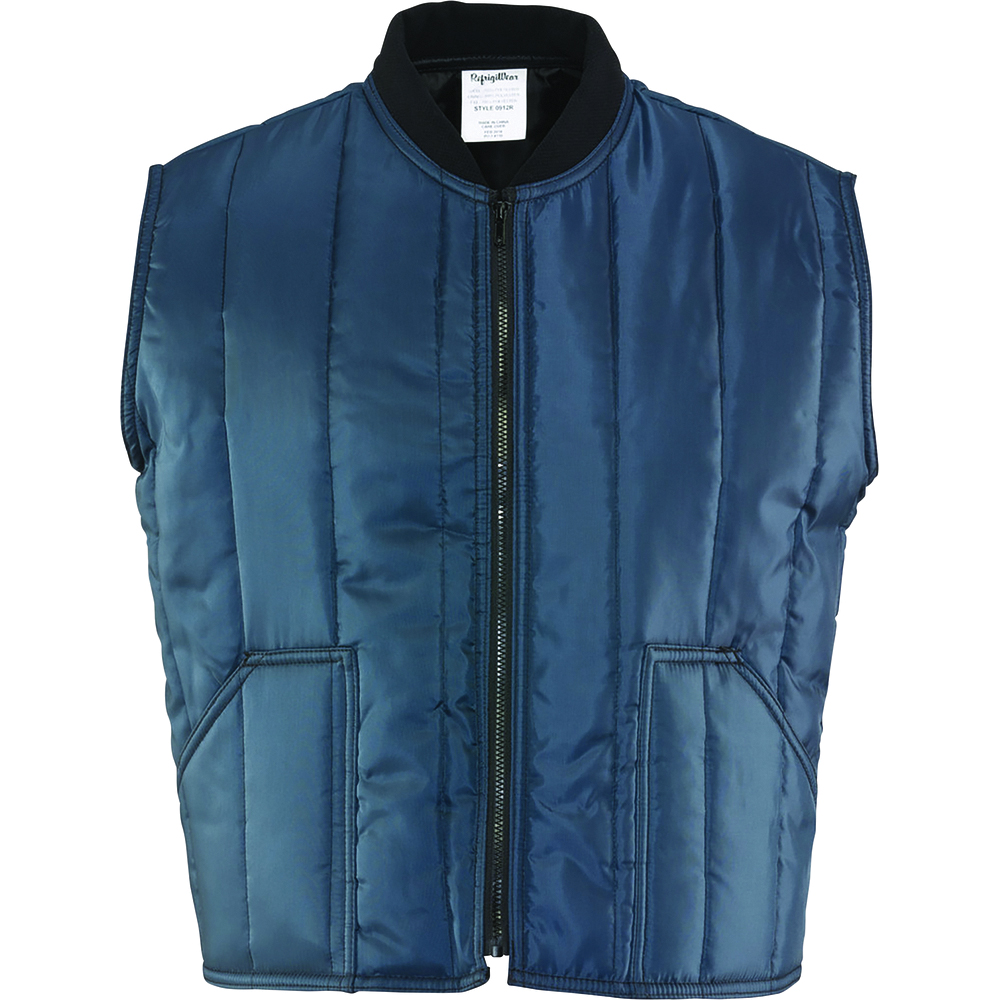 RefrigiWear Econo-Tuff Vest, Insulated, Lightweight