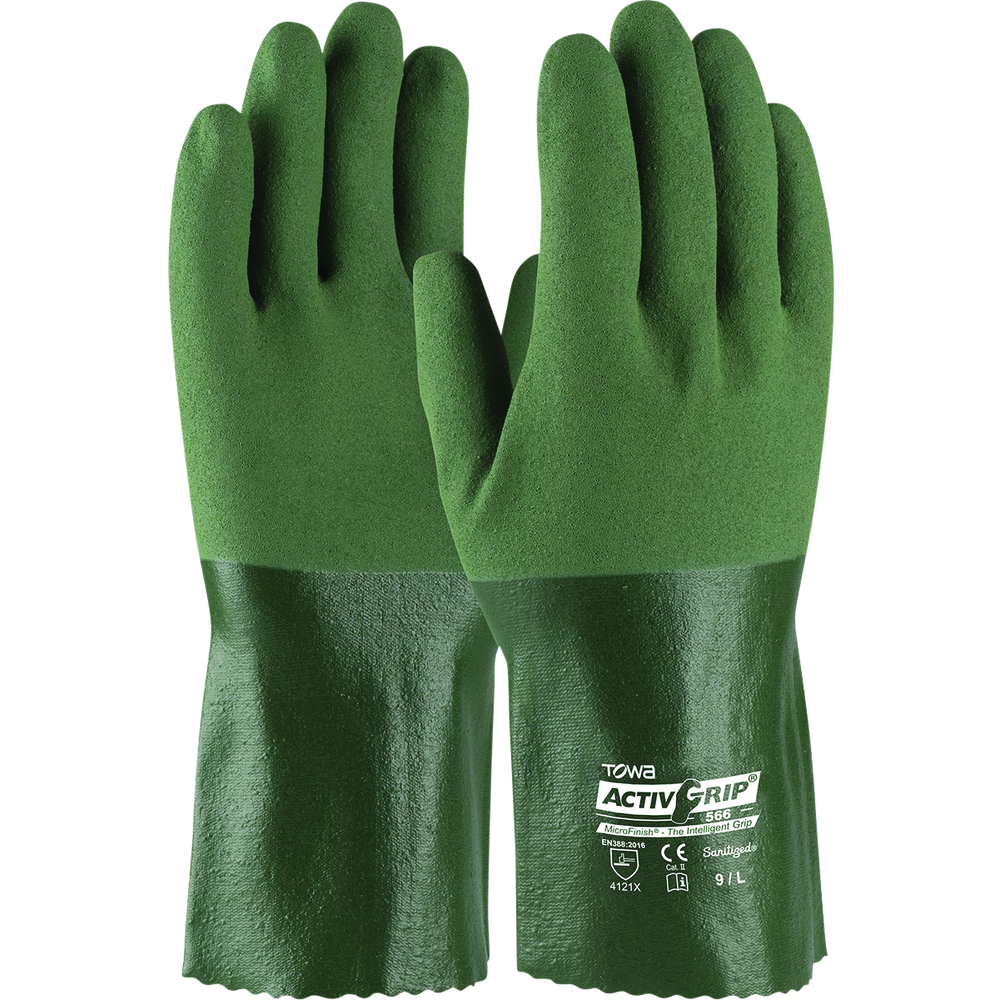 PIP ActivGrip Nitrile Coated Gloves with MicroFinish Grip
