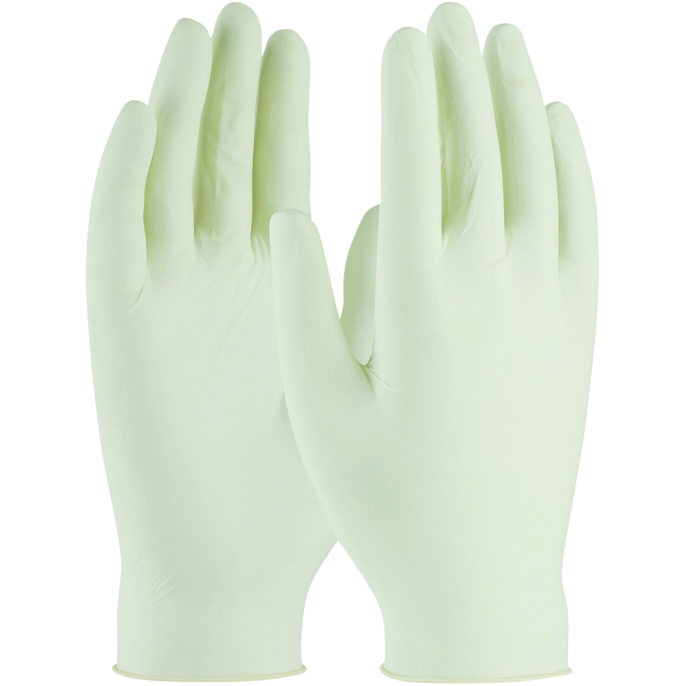 PIP Ambi-dex® Premium Grade Disposable Latex Glove, Powder-Free, Textured Grip, 5 Mil, Natural