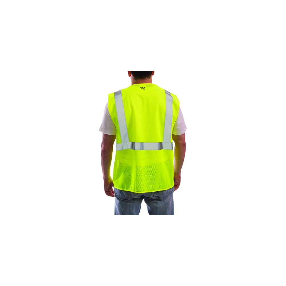 Tingley Job Sight Class 2 Hi-Vis Zip-Up Mesh Vest Tingley Job Sight Class 2 Hi-Vis Zip-Up Mesh Vest