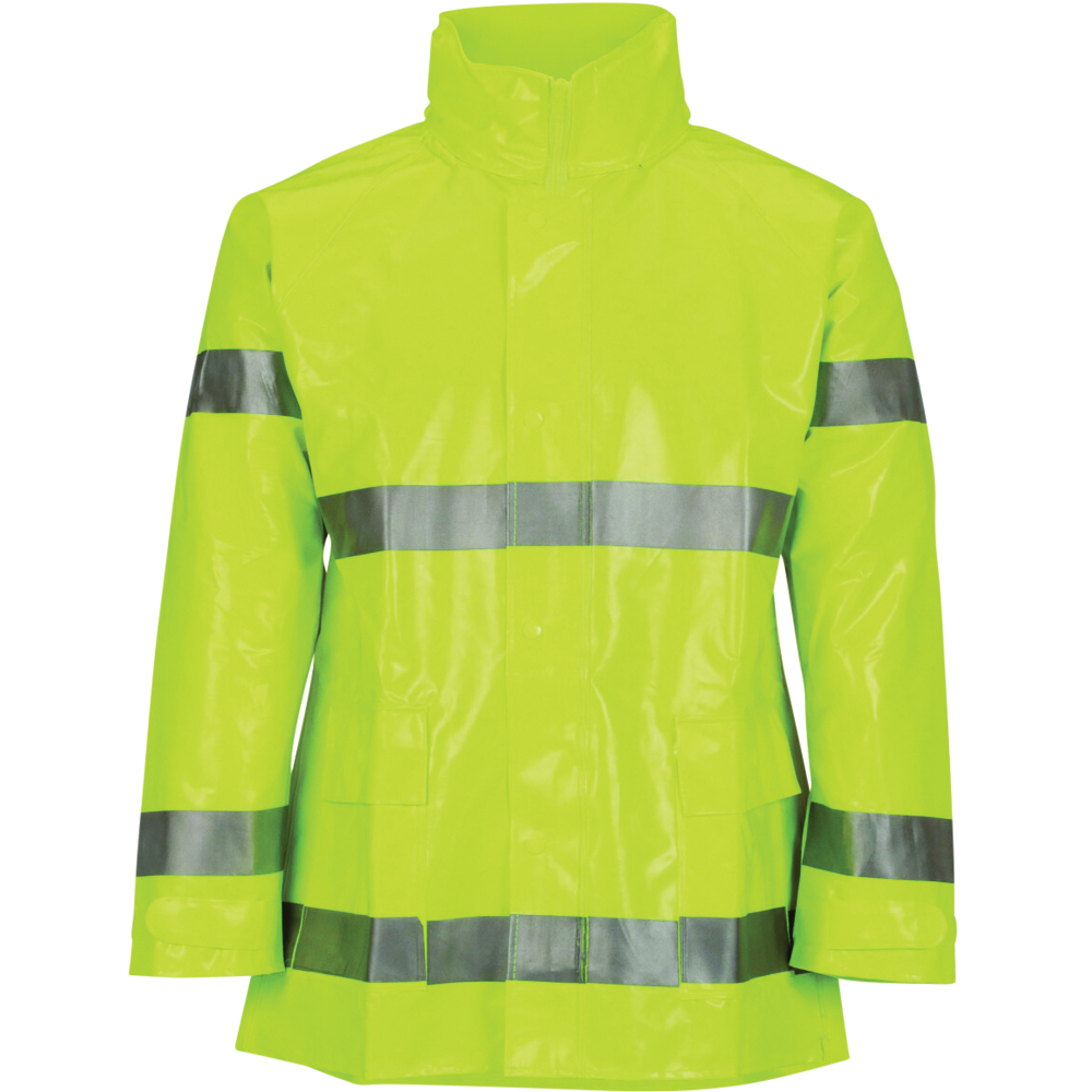 Tingley Comfort-Brite® Flame-Resistant Hi-Vis Rain Jacket