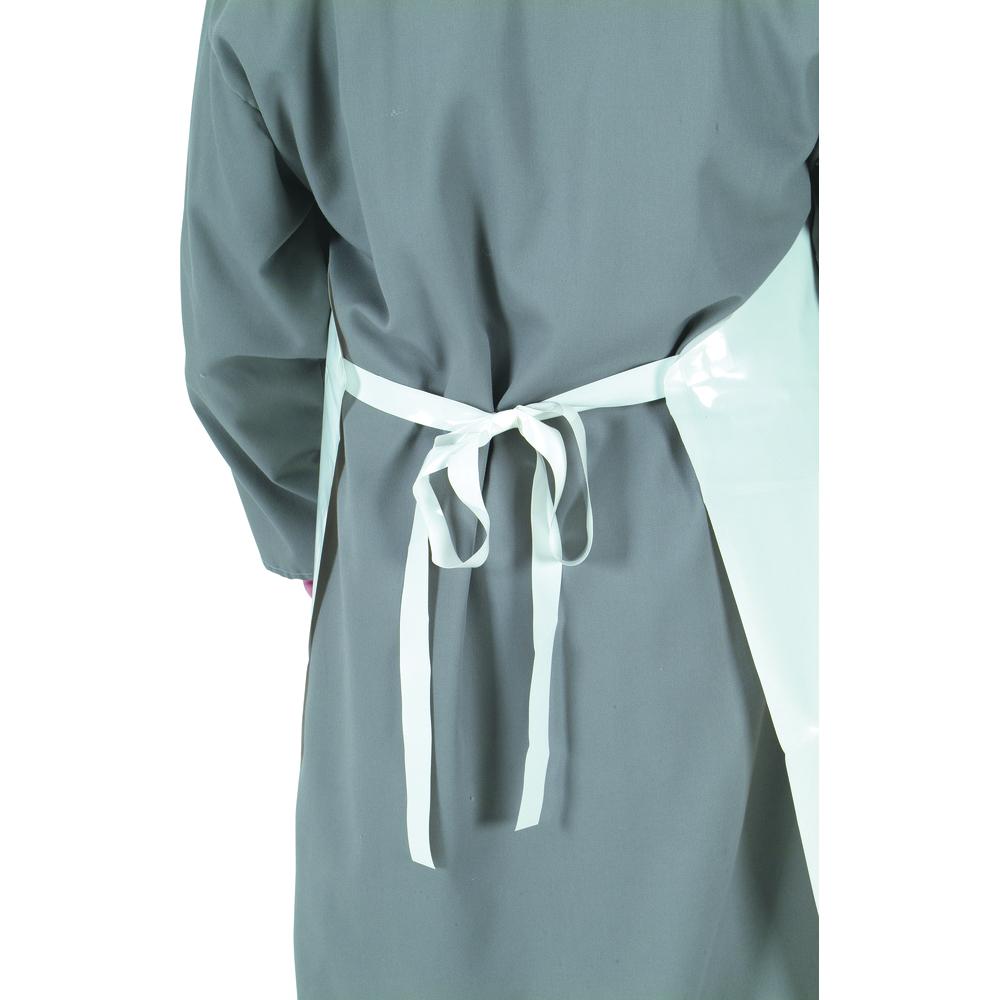 Ansell AlphaTec® Endurosaf™ Aprons, Enduro2000™ Polyurethane Blend Material, Tie Closure, 34 Inches Wide, 9 Mil