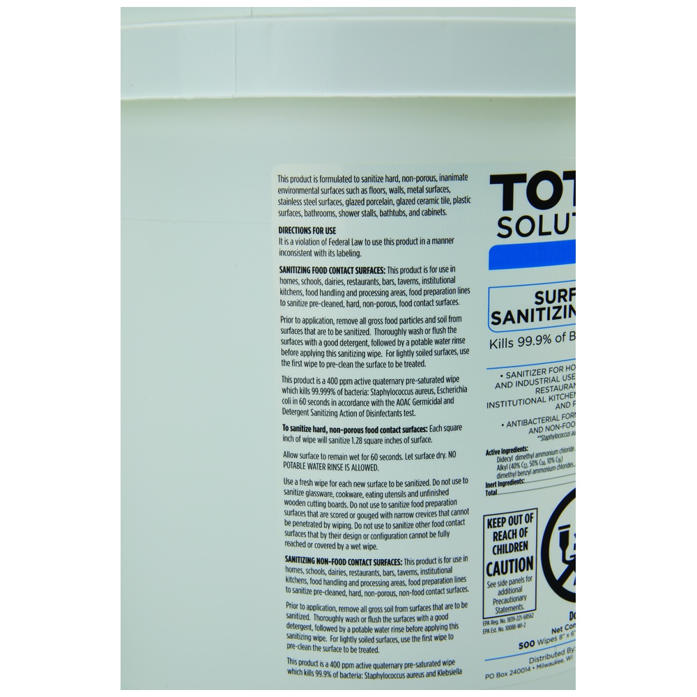 Total Solutions Sani-Sense QSP200 Wet Wipes
