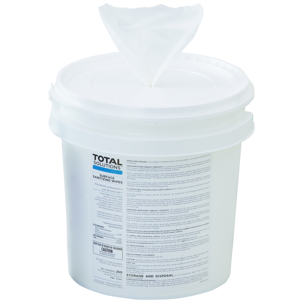 Total Solutions Sani-Sense QSP200 Wet Wipes