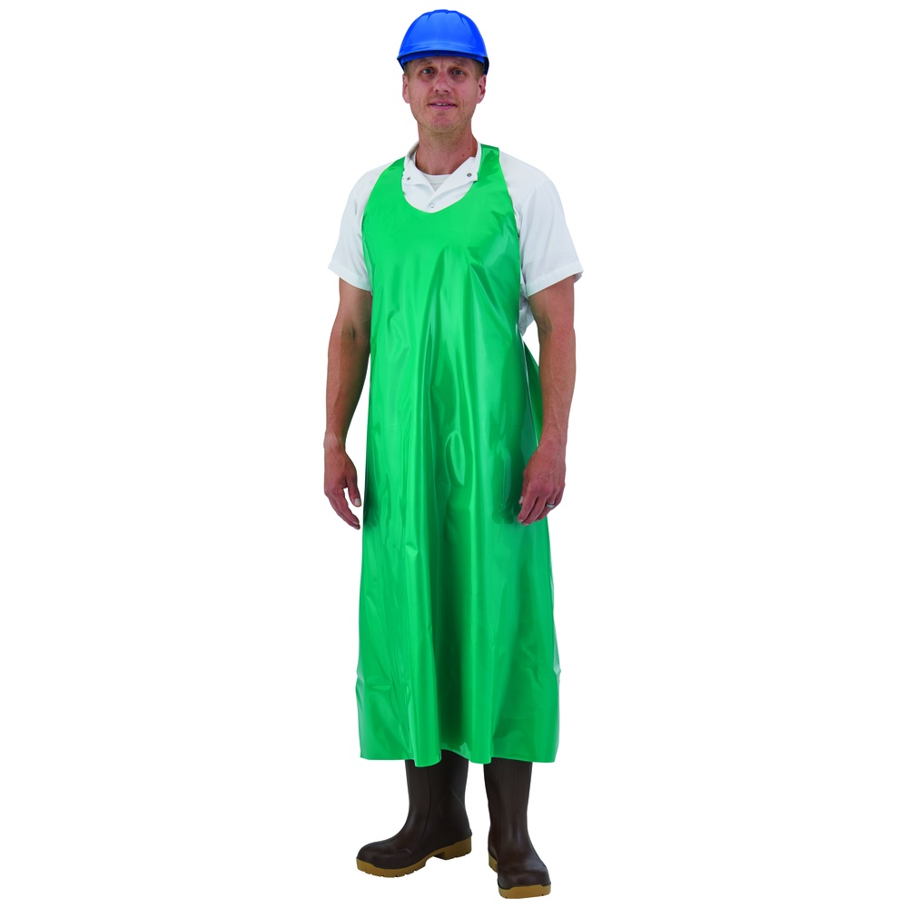 WorkHorse Standard Polyurethane Die-Cut Aprons, 6 Mil, 35 Inches Wide