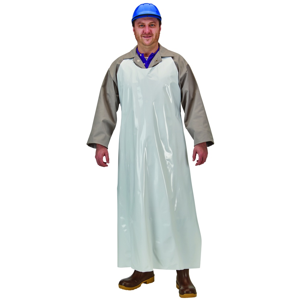 WorkHorse® Polyurethane Die-Cut Aprons, 6mil, 35in