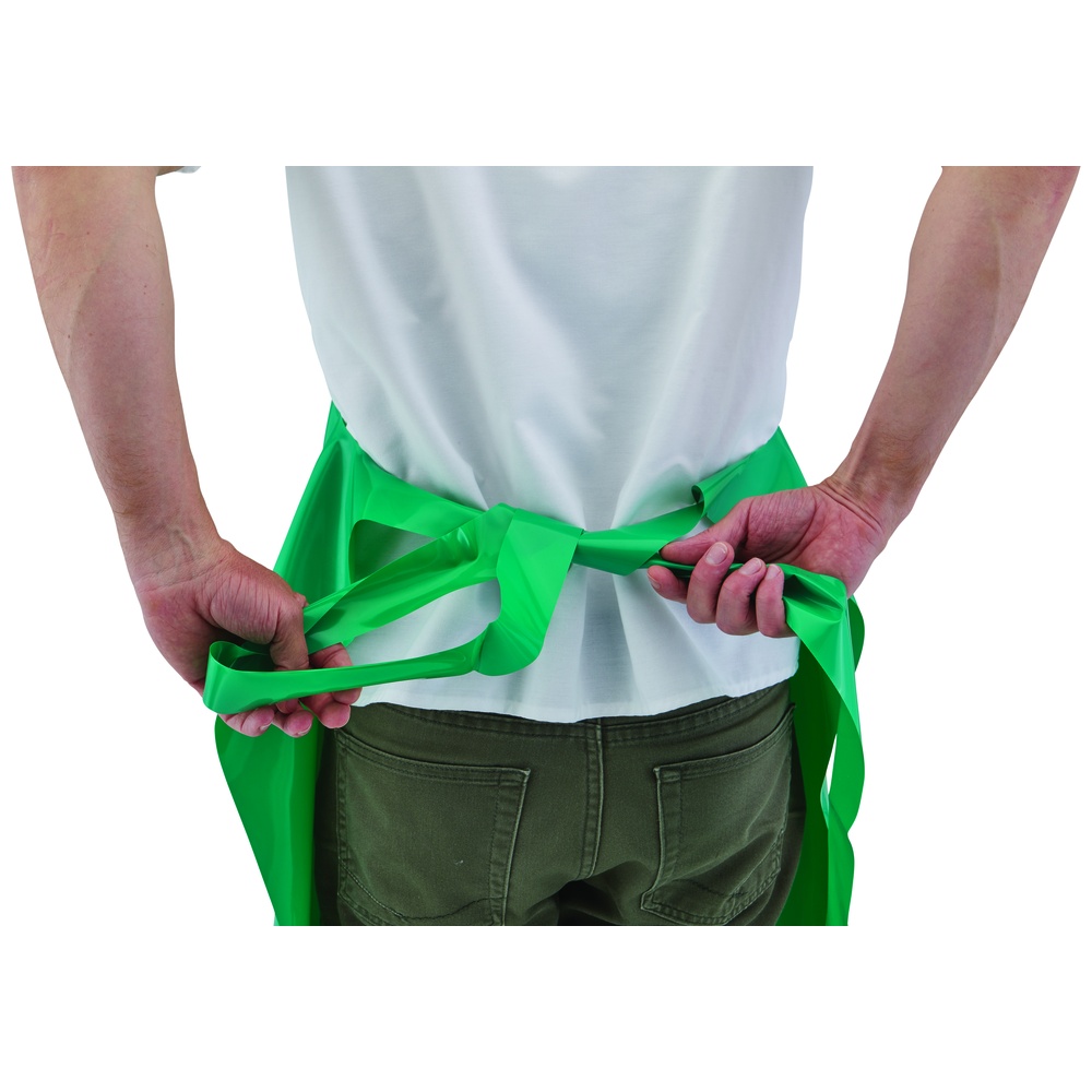 WorkHorse® Polyurethane Die-Cut Aprons, 6mil, 35in