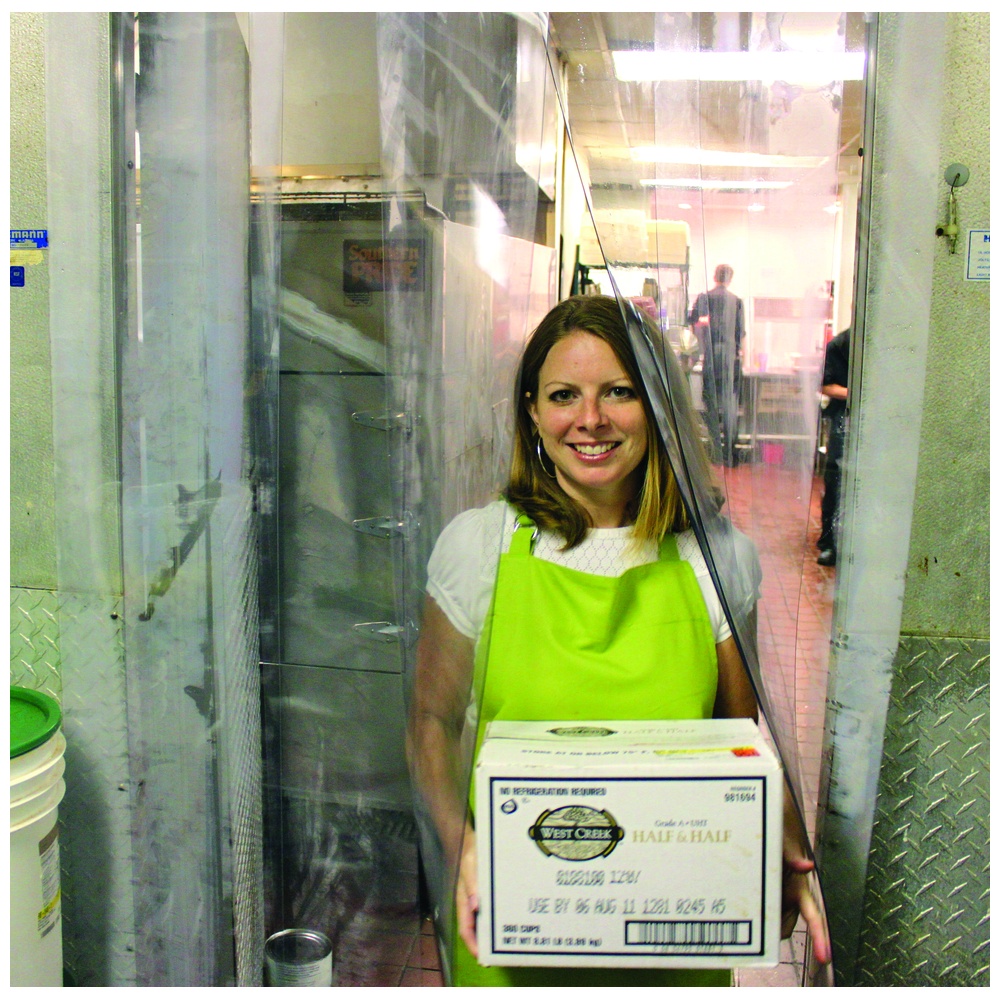 Clearway Door Standard Smooth PVC Strip Roll